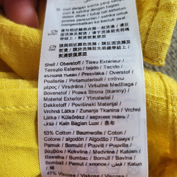 Yellow Midi Shirtdress - Picture 6 of 8